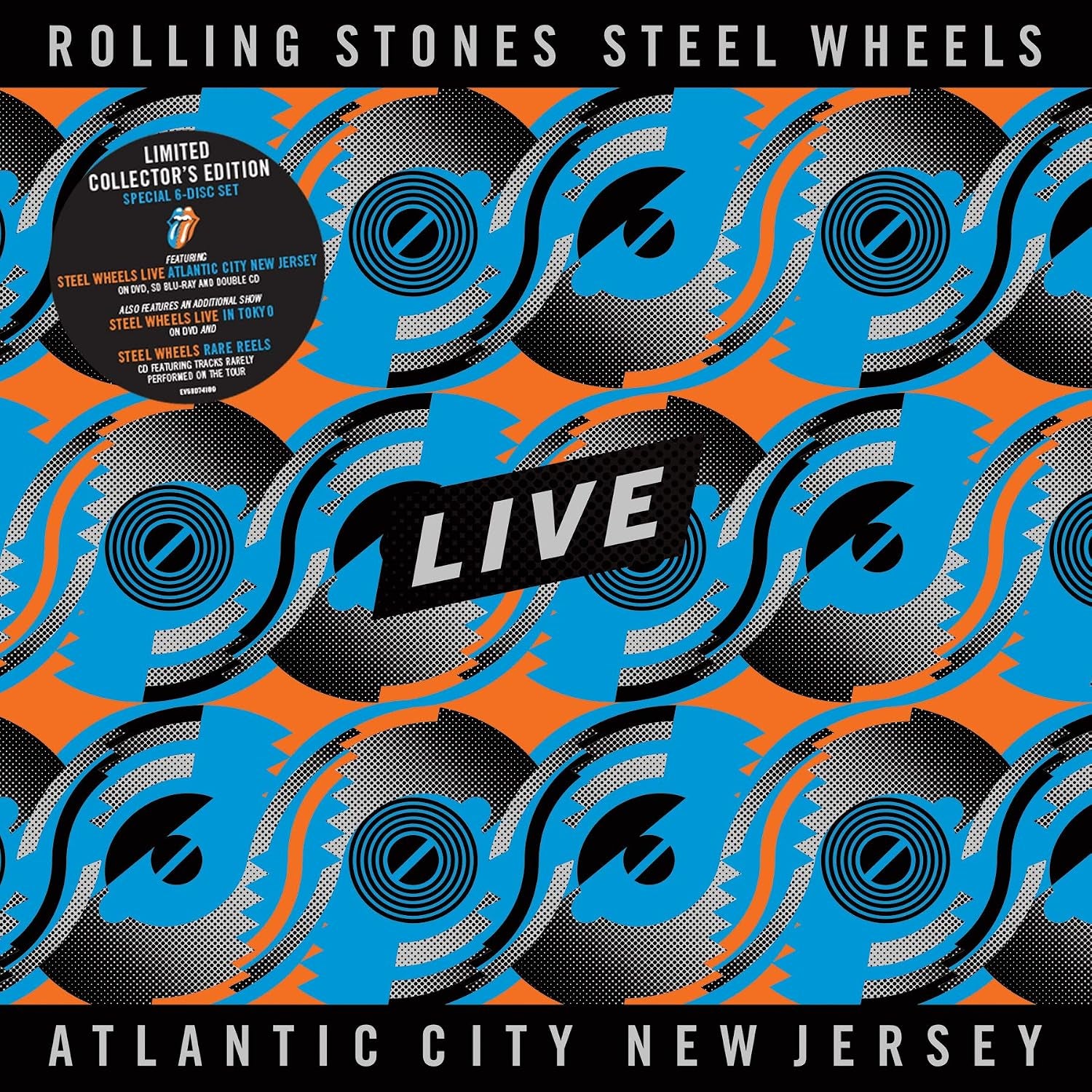 Steel Wheels Live From Atlantic City, NJ, 1989 Deluxe