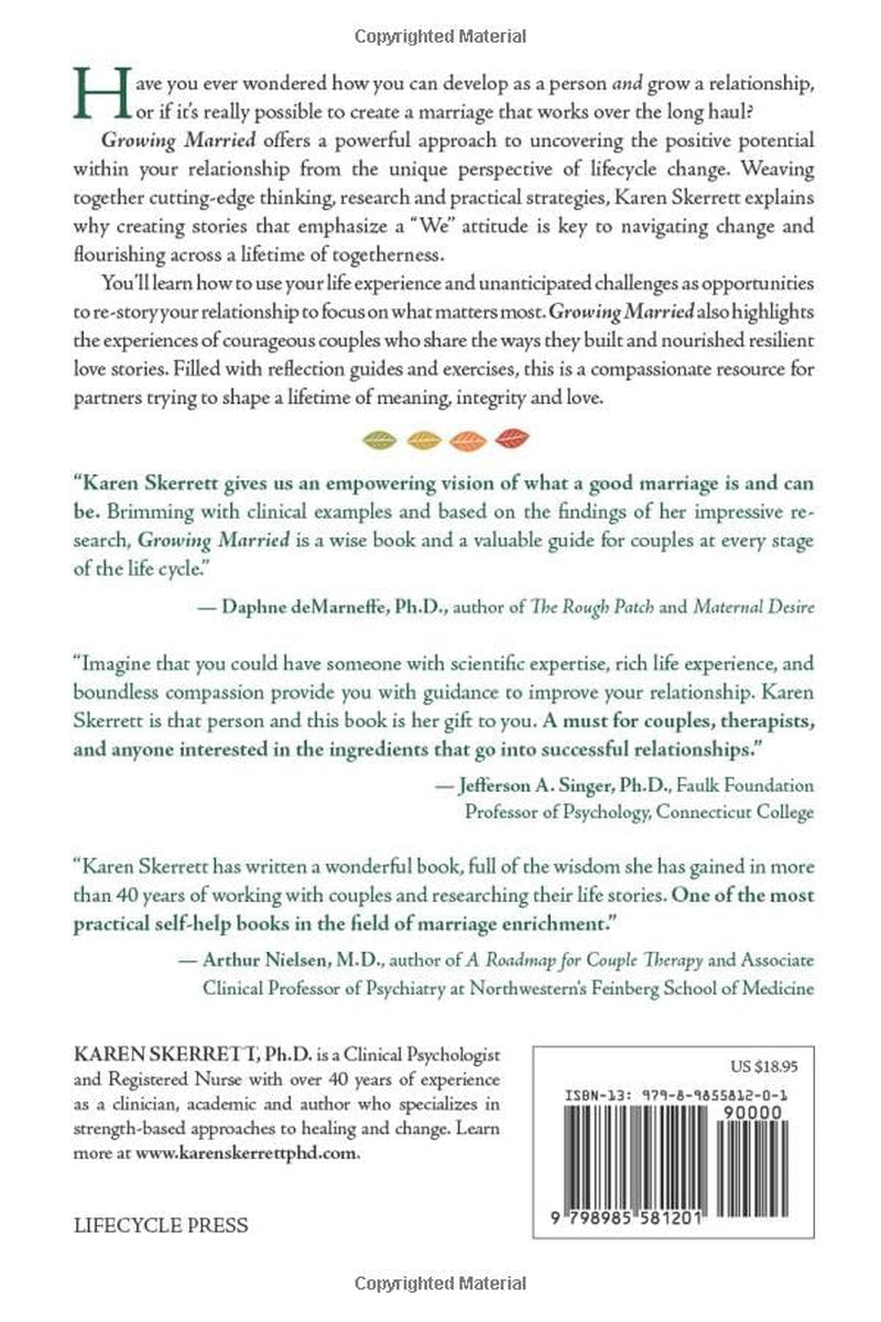 Growing Married: Creating Stories for a Lifetime of Love