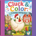 Cluck & Color: Easy and Fun Chicken Coloring Book for Kids Ages 3–8