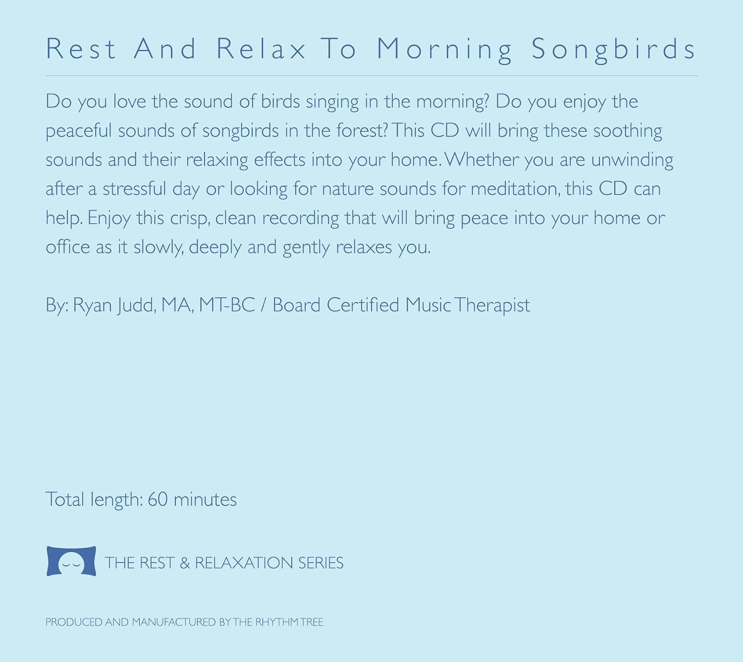 Calming Songbirds - Nature Sounds Recording of Bird Calls - For Meditation, Relaxation and Creating a Soothing Atmosphere - Nature's Perfect White Noise