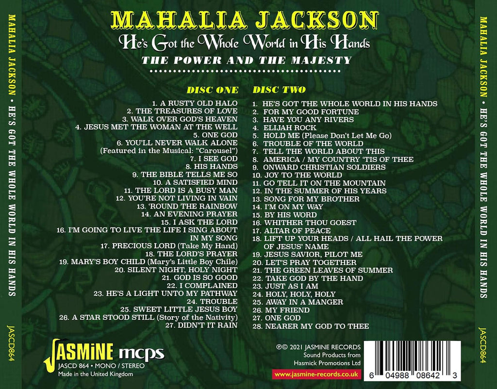 He's Got The Whole World In His Hands: Power & The Majesty / SinglesCollection