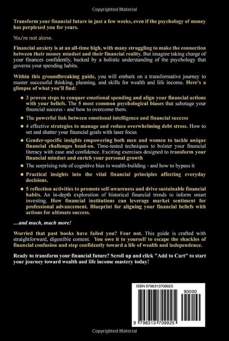 Psychology of Money: Successful Thinking, Planning and Skills For Your Wealth and Life Income