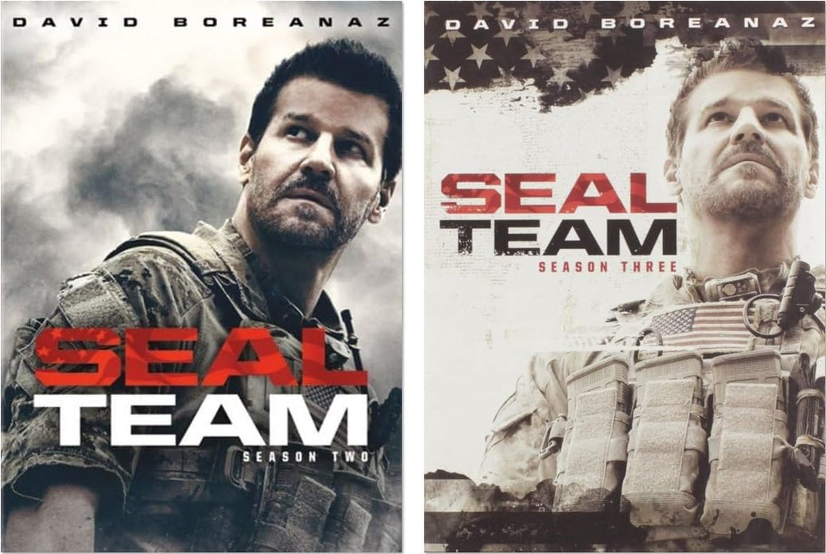 SEAL Team: Season 2 and Season 3 [DVD] (2-Pack) The Complete Second & Third Seasons (Starring David Boreanaz) Over 30-Hrs