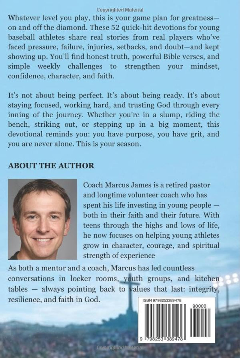 Pray, Play, Slay! Short Devotions for Baseball Athletes: Strengthen Mental Toughness, Resilience, and Teamwork with This 52-Week Baseball Devotional for Teens—One Minute at a Time