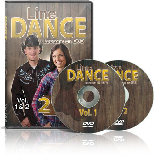 Line Dance Lessons on Vol 1 & 2 - Learn 20 Line Dances, Plus two 30 Minute Bonus Workouts! Instruction & Exercise in a Set