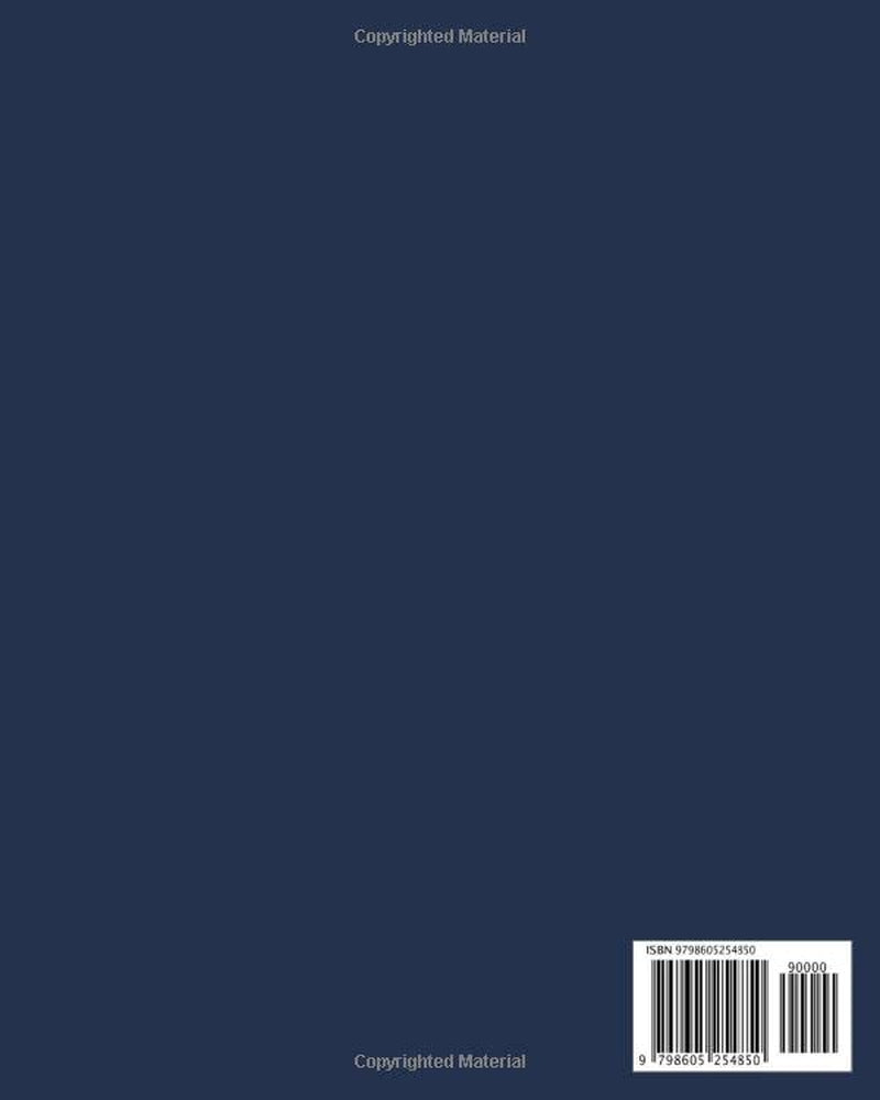 MY HOME BREWING RECIPE JOURNAL: Home Brew Journal for Craft Beer Homebrewers | A Logbook For 60 Beer Recipes | Friendly Format 8” x 10” Large Enough ... Handwriting | Handsome Deep Blue Design