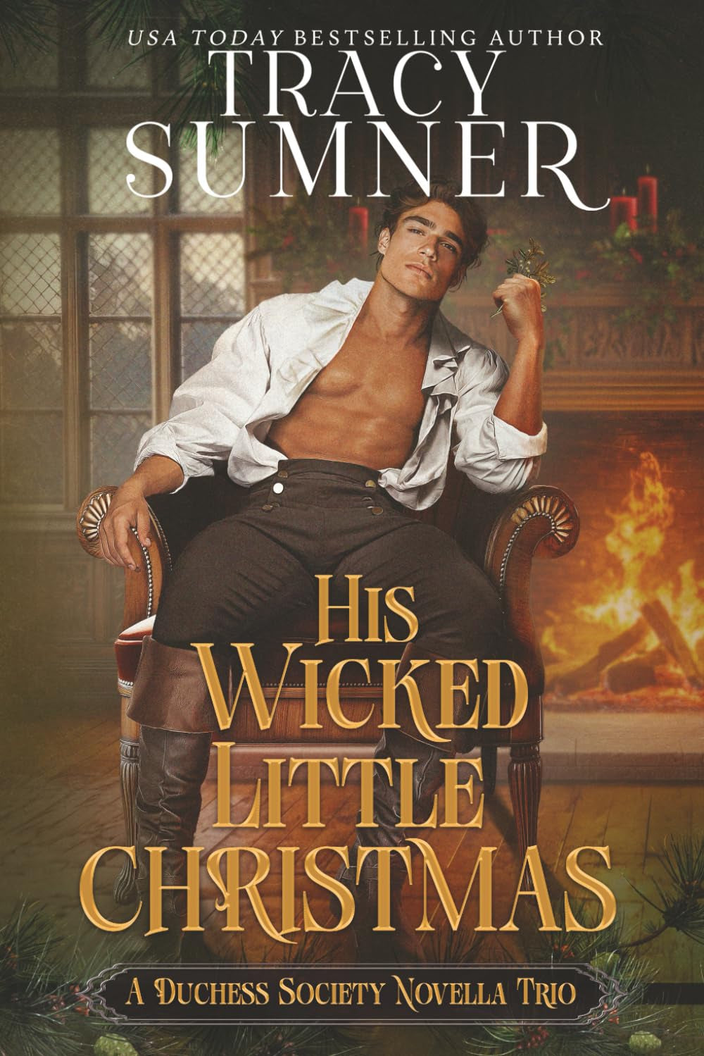 His Wicked Little Christmas: A Steamy Short Story Holiday Collection (The Duchess Society)