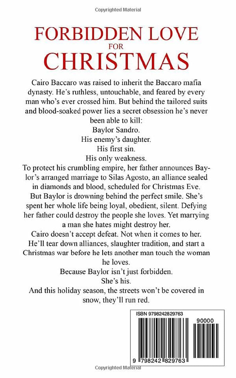 Forbidden Love for Christmas: Ruthless Mafia Boss: Cairo & Baylor