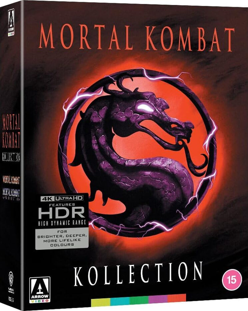 Mortal Kombat Kollection - (Mortal Kombat / Mortal Kombat: Annihilation) [Special Bonus Features / Reversible cover] [1995-1997] [4K Ultra HD] [Region Free]