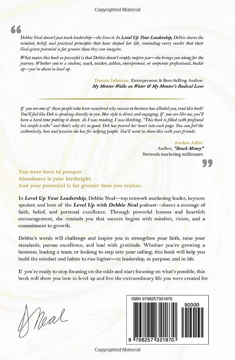 Level Up Your Leadership: Leadership Skills and Success Habits for Entrepreneurs and Professionals