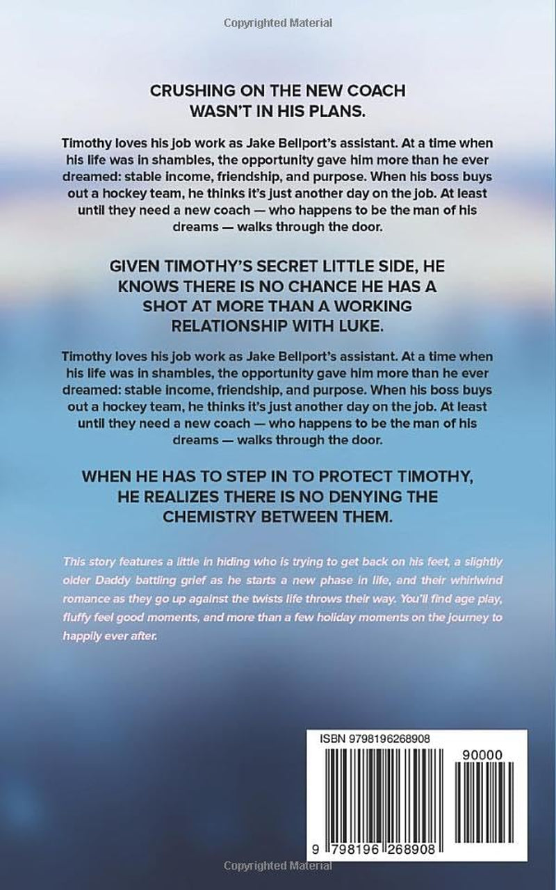 His Temporary Assistant: An M/M Christmas Daddy Romance (Bellport)