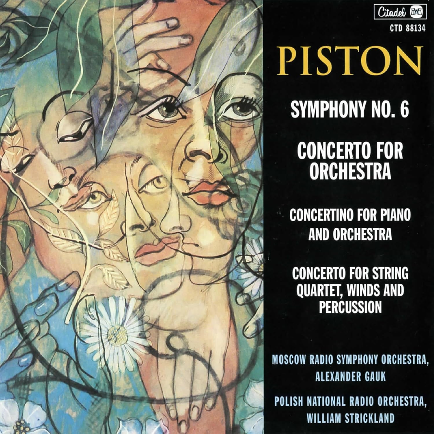 Walter Piston - Symphony No. 6/Concerto For Orchestra