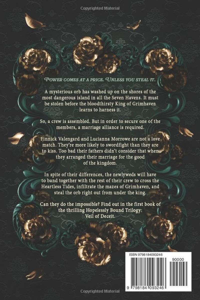 Veil of Deceit: a heist romantasy (Hopelessly Bound)