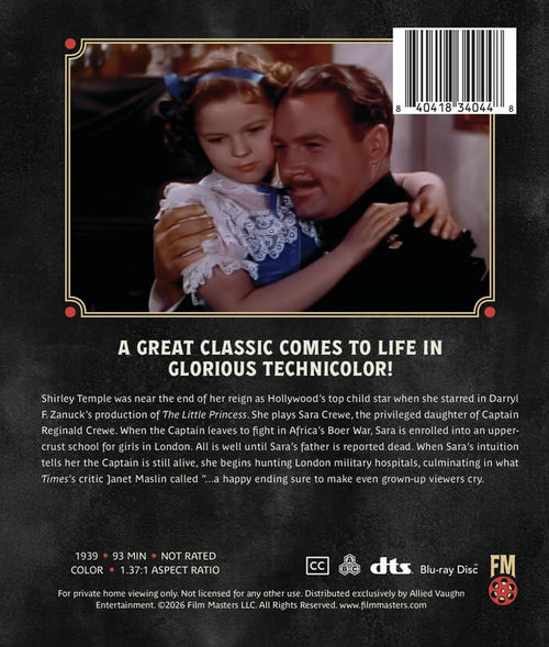 The Little Princess 1939 | Newly Restored Archive Collection