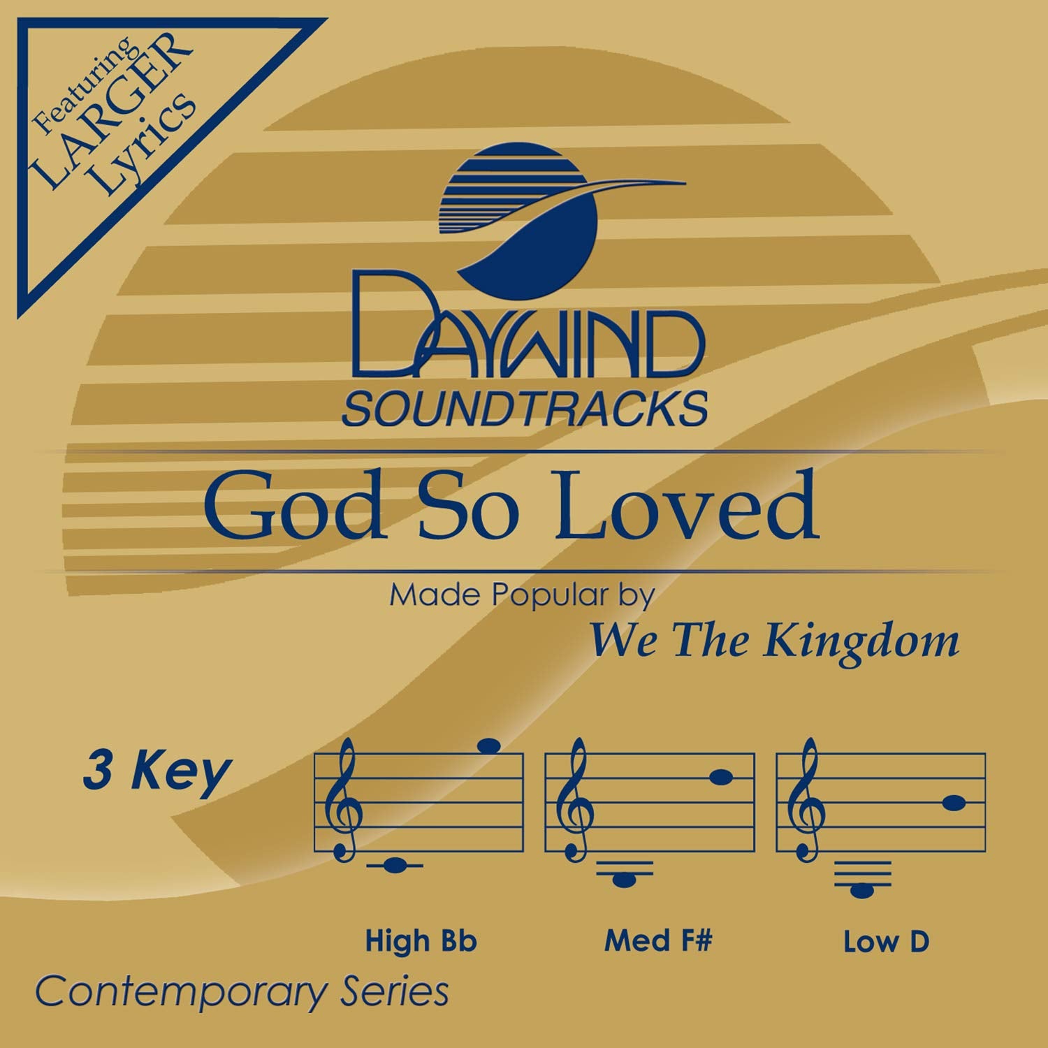 God So Loved Accompaniment/Performance Track