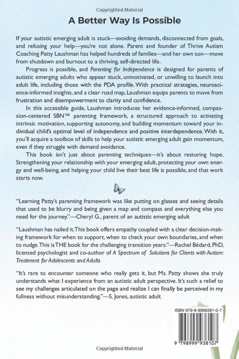 Parenting for Independence: Overcoming Failure to Launch in Autistic Emerging Adults