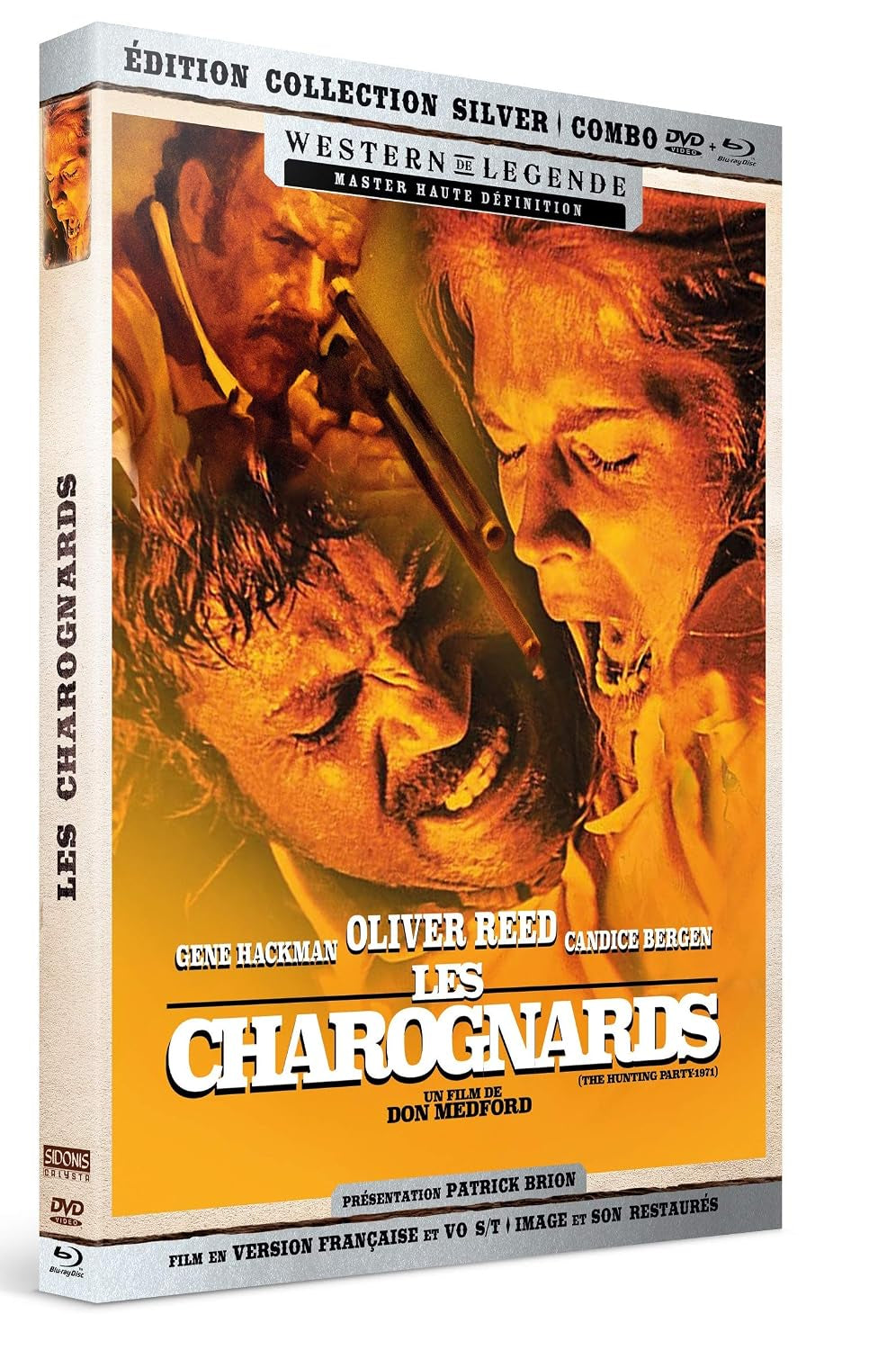 The Hunting Party (1971) (Blu-Ray & DVD Combo) [ Blu-Ray, Reg.A/B/C Import - France ]
