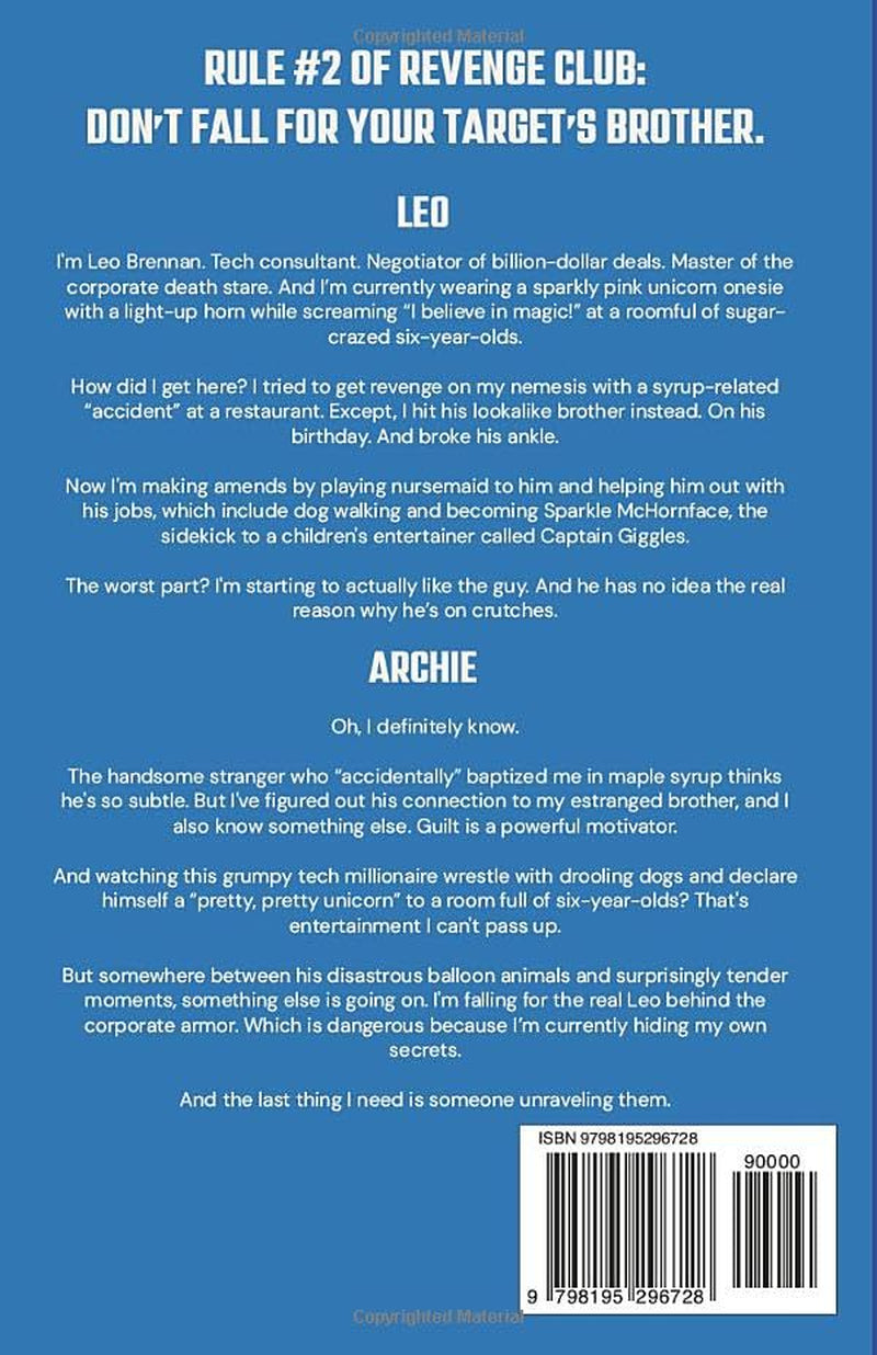 The Revenge Mishap: An MM Grumpy Sunshine Romantic Comedy (The Revenge Club)