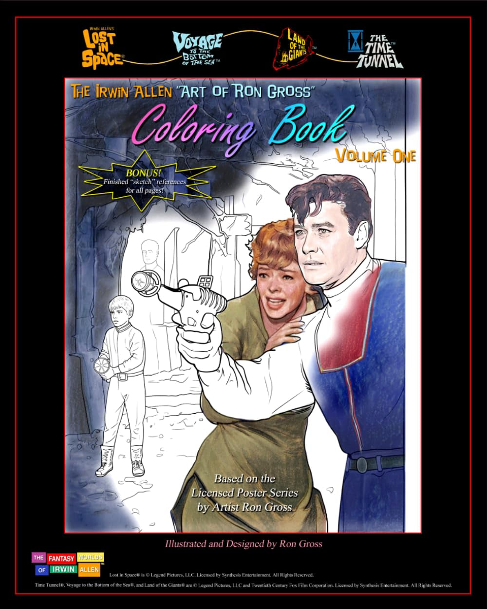 The Irwin Allen “Art of Ron Gross” Coloring Book: Volume One