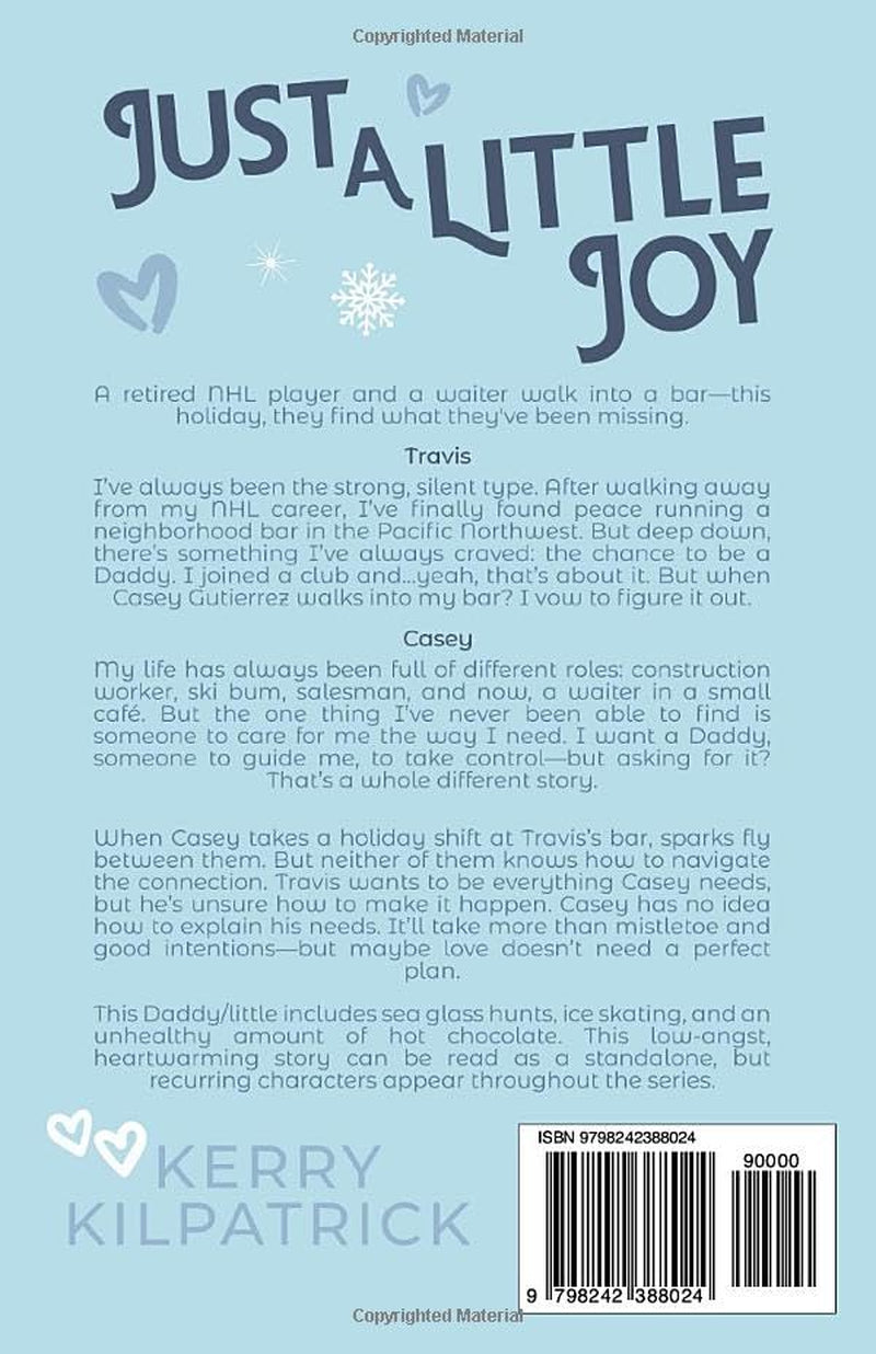 Just A Little Joy: MM Daddy/little Age Play Romance