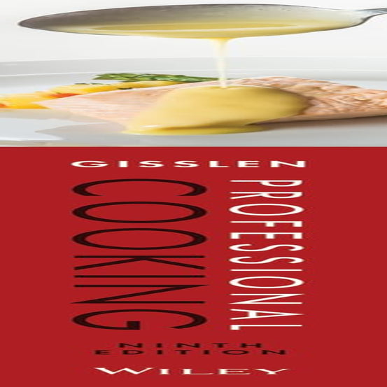 Professional Cooking