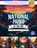 63 Illustrated National Parks of the USA - A Collectible Visual Travel Guide of America's Natural Wonders and Landmarks: Retro Vintage Inspired ... Parks, Landmarks and Landscapes of the USA)