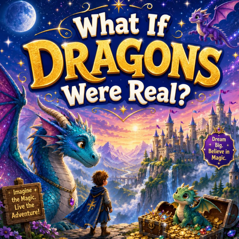 What If Dragons Were Real?: Dragon Books for Kids (What If It Was Real? Mythology For Kids)