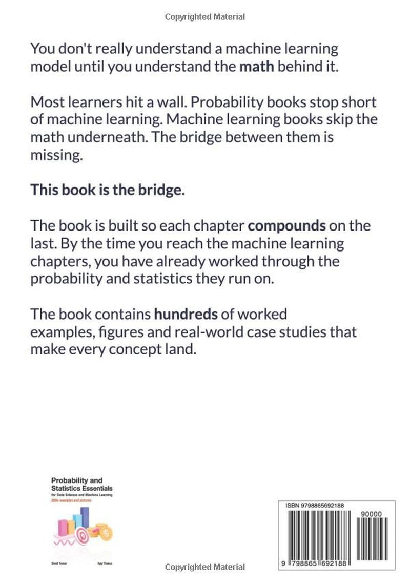 Probability and Statistics Essentials for Data Science and Machine Learning: 200+ examples and figures