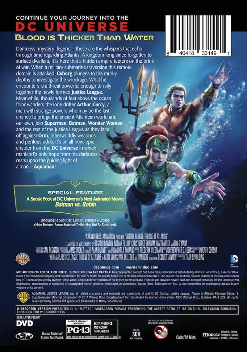 Justice League: Throne of Atlantis