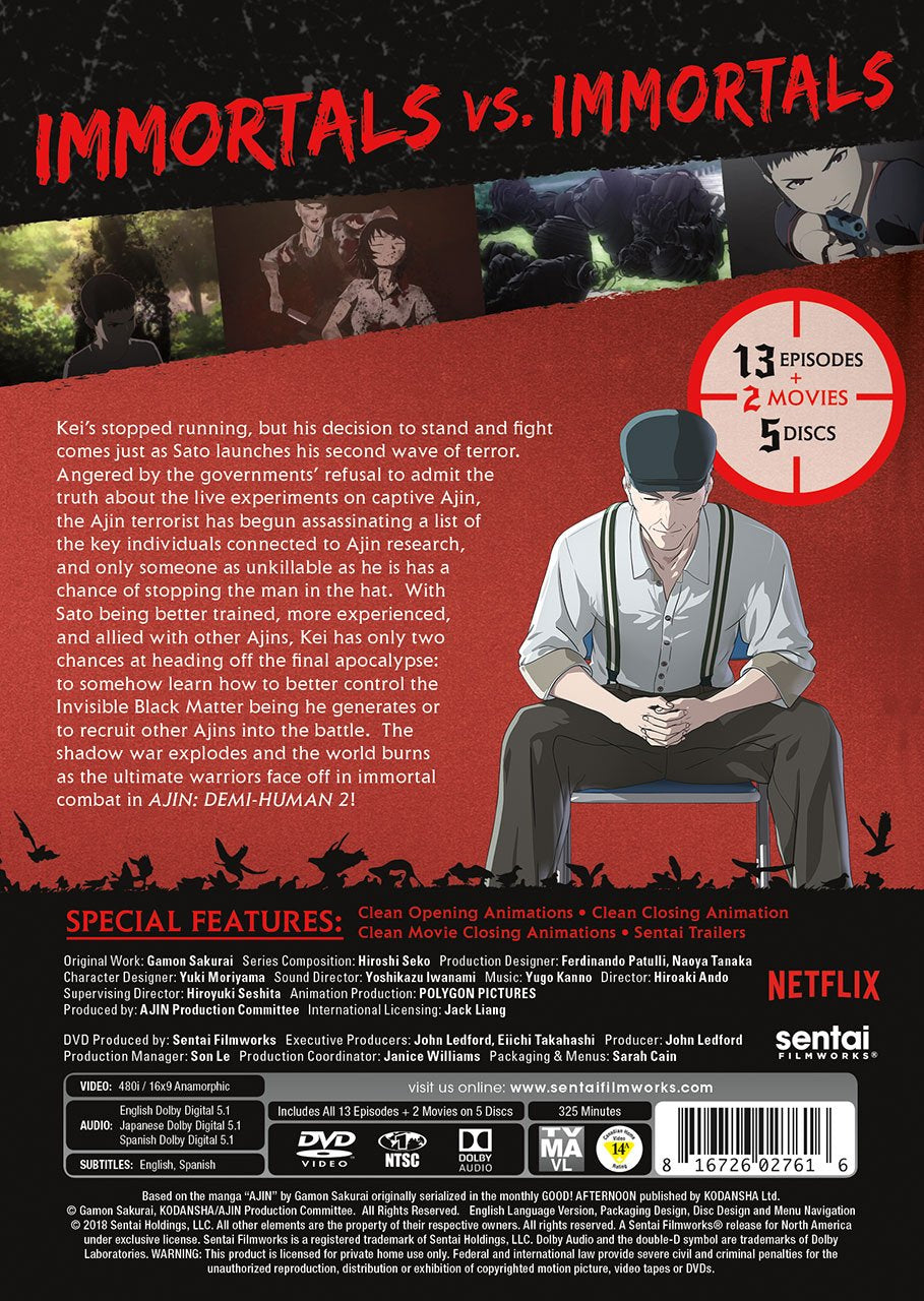 Ajin: Demi-Human: Season 2 Collection
