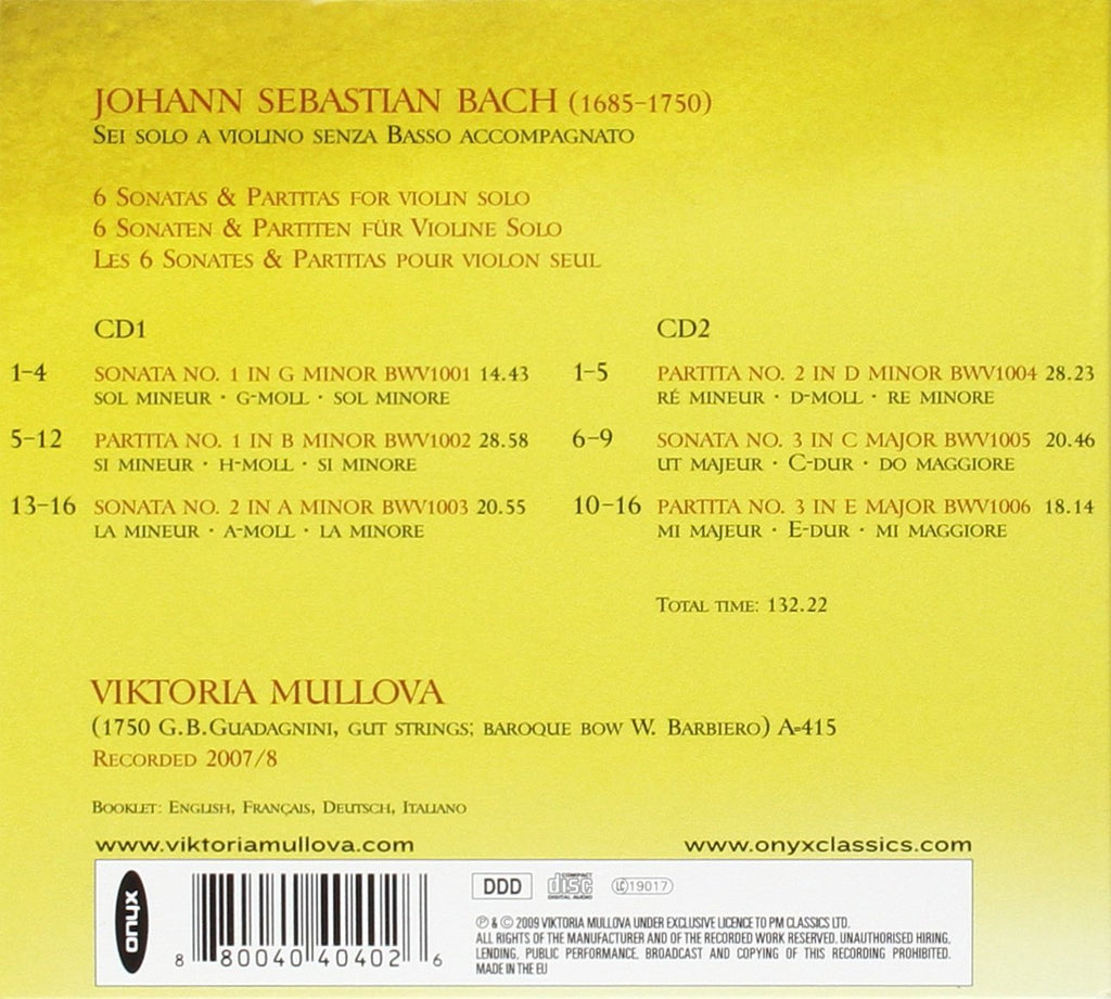 Bach, J.S.: Sonatas & Partitas