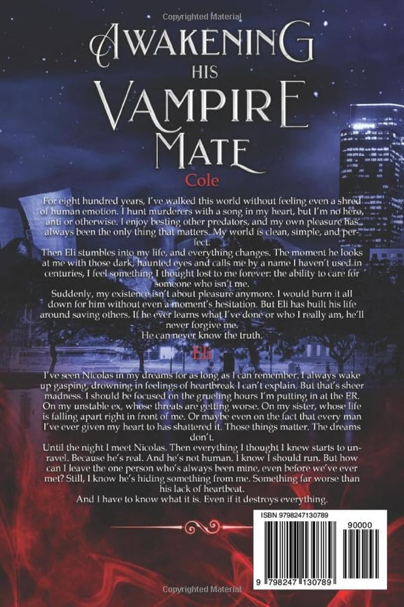 Awakening His Vampire Mate (Blood Bonded Mates)