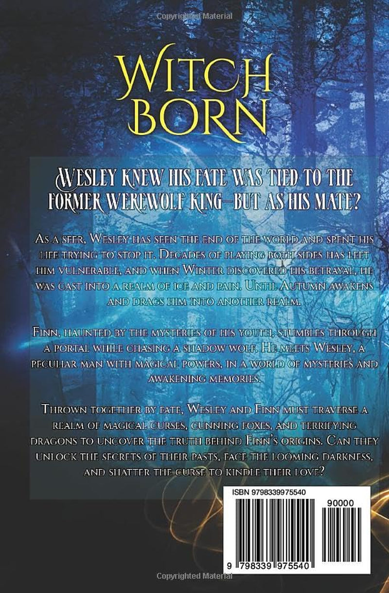 WitchBorn: MM Gay Paranormal Romance (A Kitsune Chronicles Story)