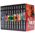Alex Rider Series – Complete 13-Book Collection by Anthony Horowitz (Stormbreaker; Point Blanc; Skeleton Key; Eagle Strike; Scorpia; Ark Angel; ... Never Say Die; Secret Weapon; Nightshade)