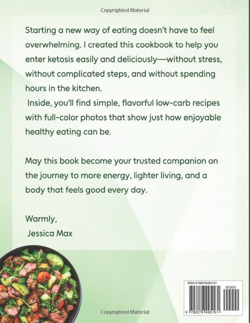 Keto Diet Cookbook for Beginners: Quick & Delicious Low-Carb, High-Fat Recipes with Full-Color Photos to Help You Burn Fat, Boost Energy and Stay in Ketosis
