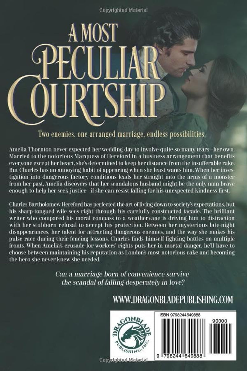 A Most Peculiar Courtship: Regency Historical Romance (The Daring Damsels)