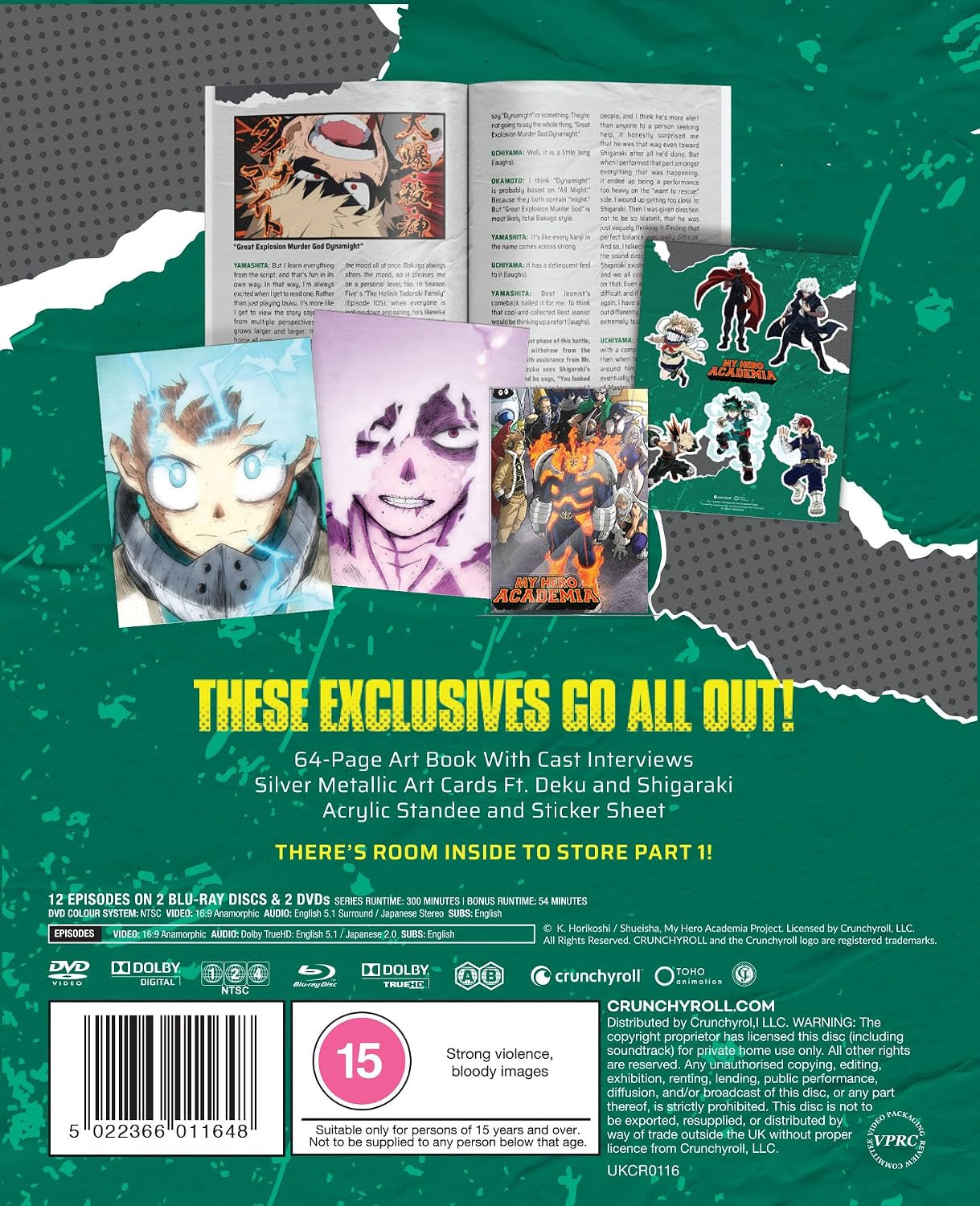 My Hero Academia - Season 6 Part 2 [Blu-ray] [Region A & B]