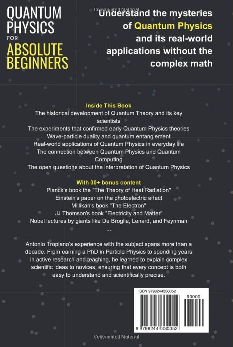Quantum Physics for Absolute Beginners: Understand Quantum Physics and Its Real-World Applications Without the Confusing Math