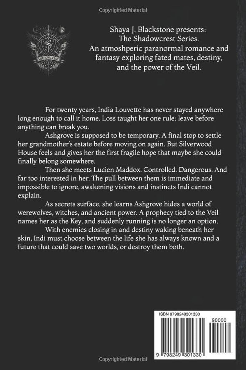 Silverwood Rising: Shadowcrest Series Book One