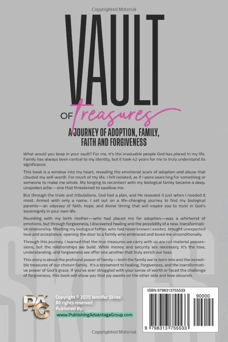 Vault Of Treasures: A Journey of Adoption, Family, Faith and Forgiveness