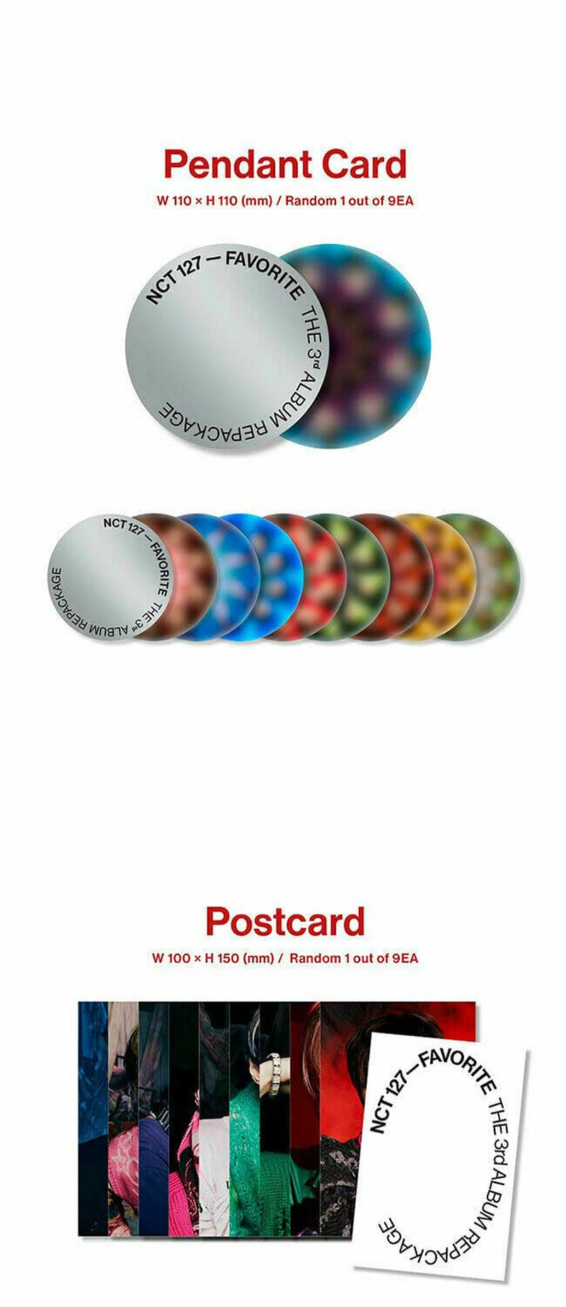 NCT 127 FAVORITE 3rd Repackage Album ( CATHARSIS ) Ver. 1ea CD+1ea Photo Book+1ea Book Mark+1ea Post Card+1ea Pendant Card+1ea Photo Card