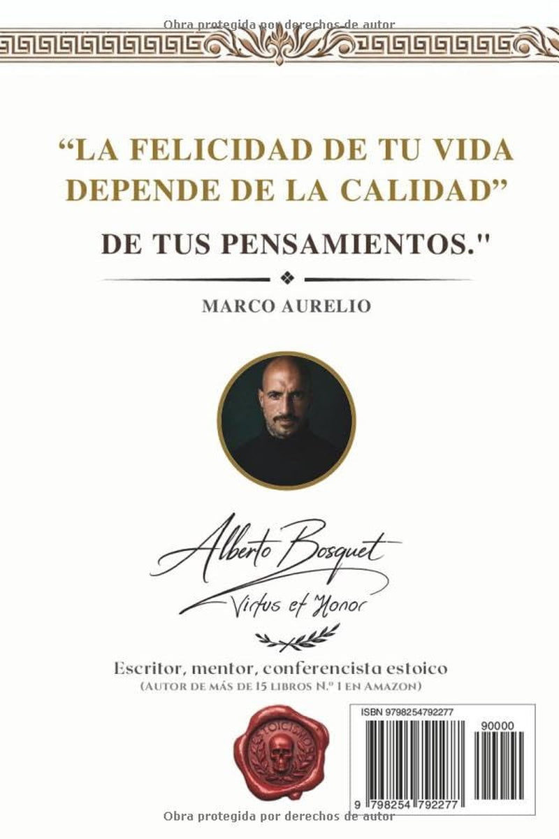 MEDITACIONES DE MARCO AURELIO: Los 12 libros completos. El libro de estoicismo en español con traducción moderna + audiolibro | Filosofía estoica ... personal y autoayuda) (Spanish Edition)