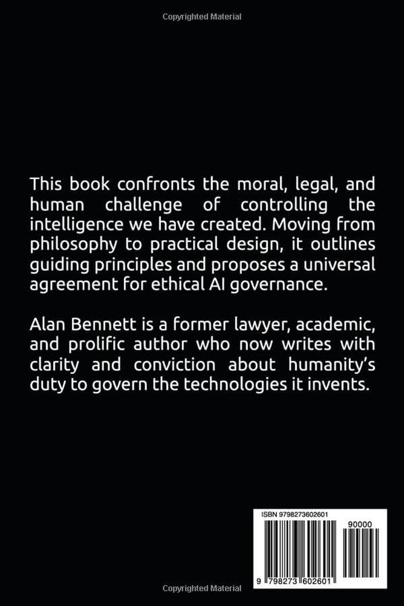 Artificial Intelligence:: Ethics, Law and the Governance of Minds