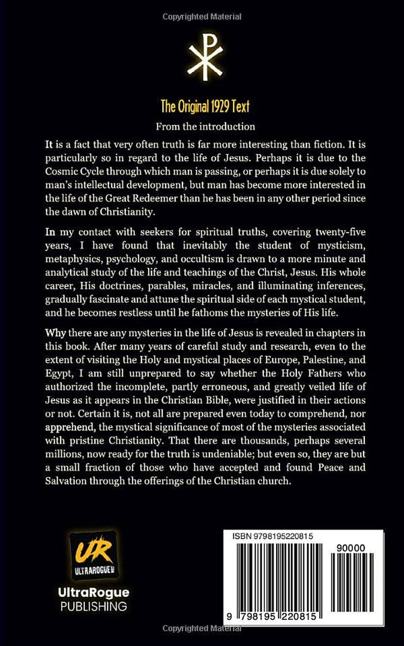 The Mystical Life of Jesus