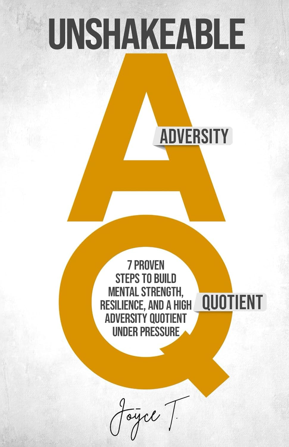 Unshakeable AQ: 7 Proven Steps to Build Mental Strength, Resilience, and a High Adversity Quotient Under Pressure (The Calm & Resilient Mind)