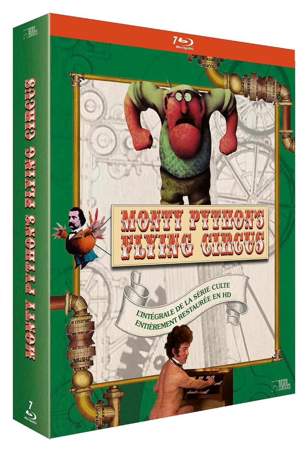 Monty Python's Flying Circus (Complete Series 1-4) - 7-Disc Box Set [ Blu-Ray, Reg.A/B/C Import - France ]