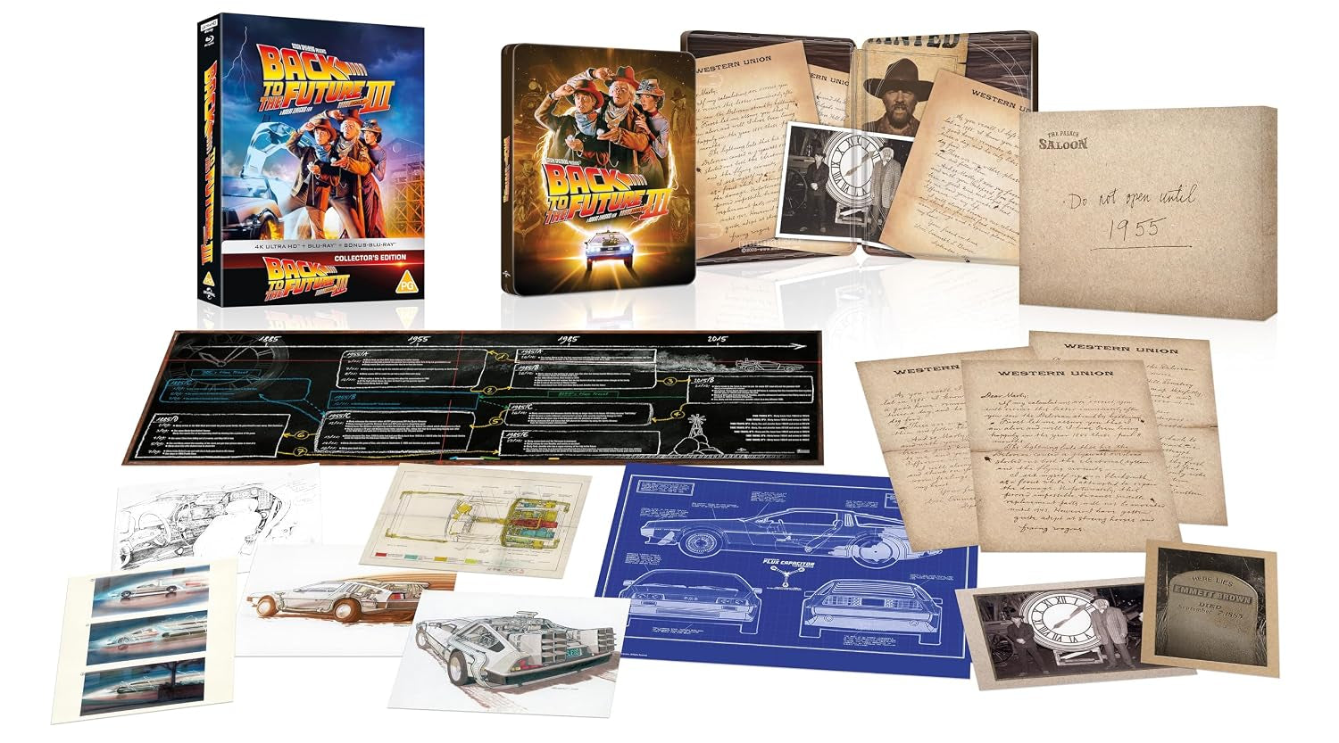 Back to the Future III Steelbook