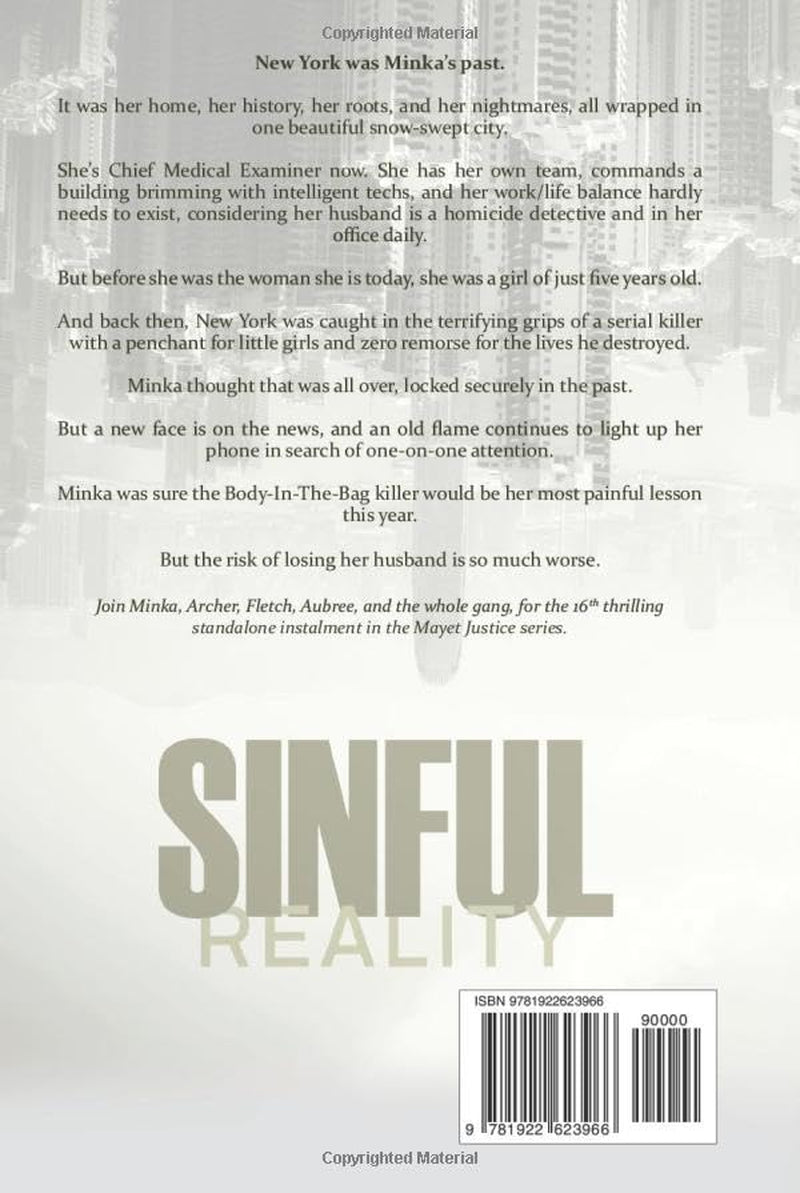 Sinful Reality (A Mayet Justice Book)