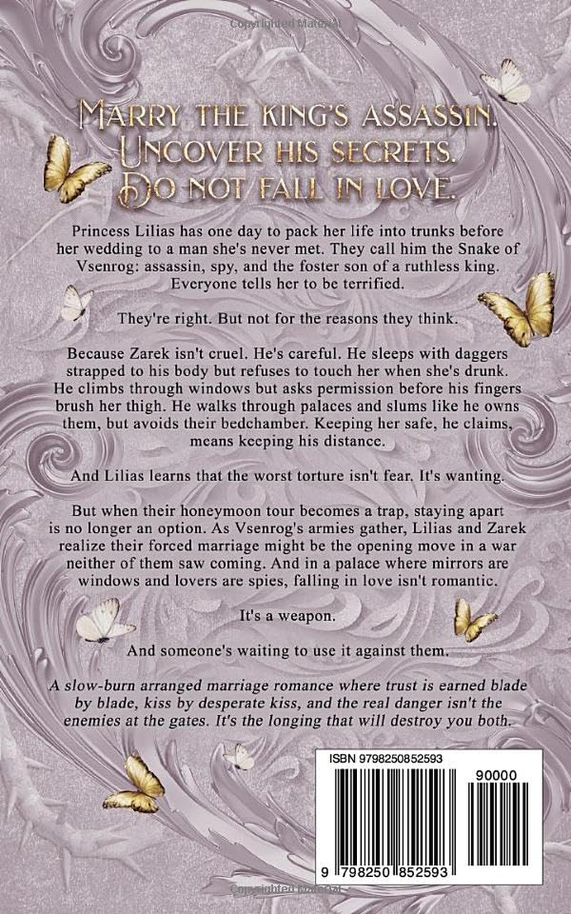 Bride of Ash & Dust: A princess, an assassin, and an arranged marriage that might destroy them both (Snake & Crown)