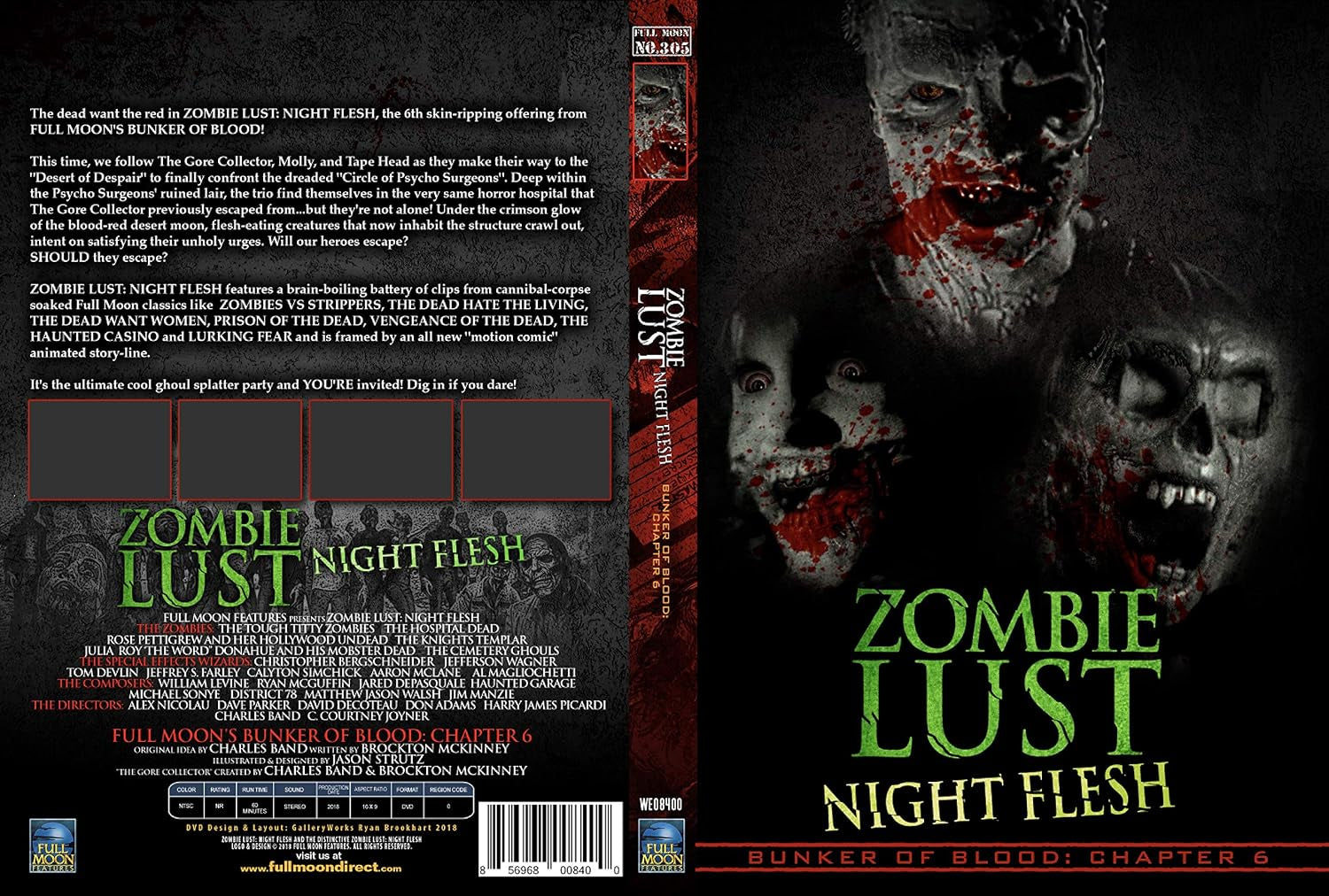 Bunker Of Blood: Chapter 6: Zombie Lust [DVD]